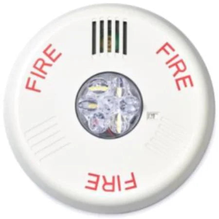 Siemens SL2HSCW-F Horn/Strobe, Ceiling Mount, White - PGT Electrical Supplies