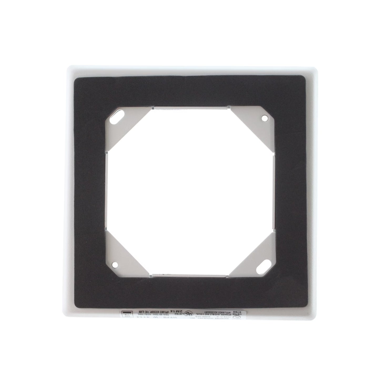 Siemens WFPS-W AS Horn Weatherproof Flush Plate White - PGT Electrical Supplies