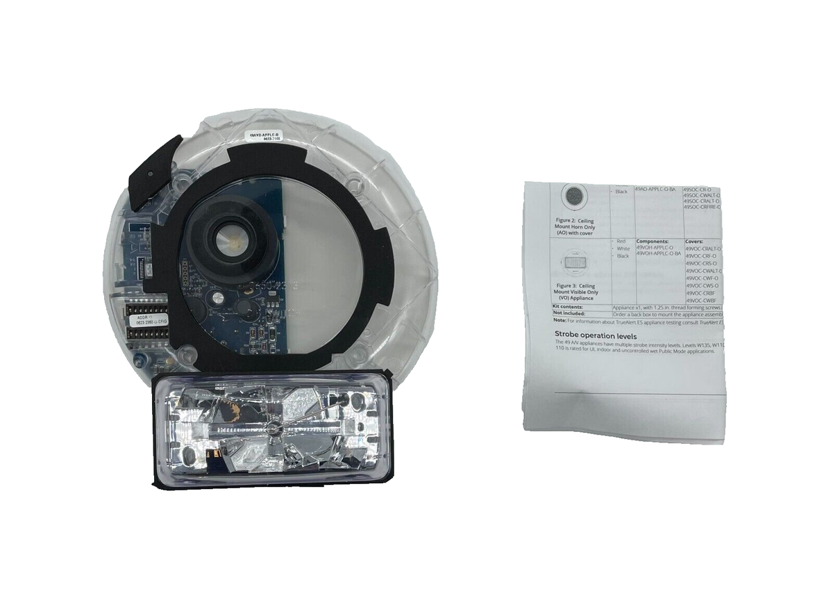 Simplex 49VOH-APPLC-O TrueAlert ES Addressable Strobe - PGT Electrical Supplies
