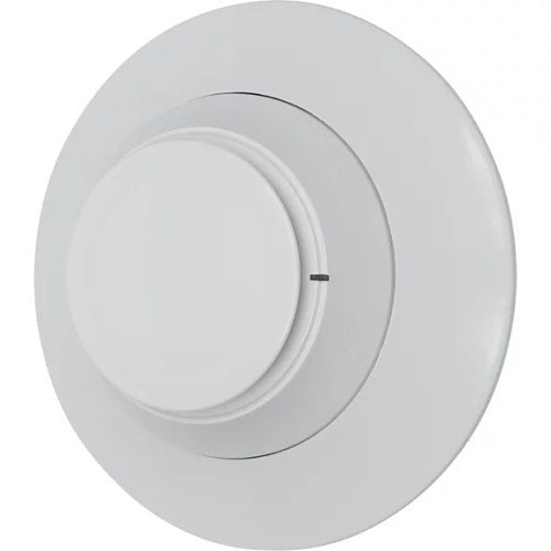 Fire-Lite SD365 addressable photoelectric smoke detector with mounting bracket and sensor components.