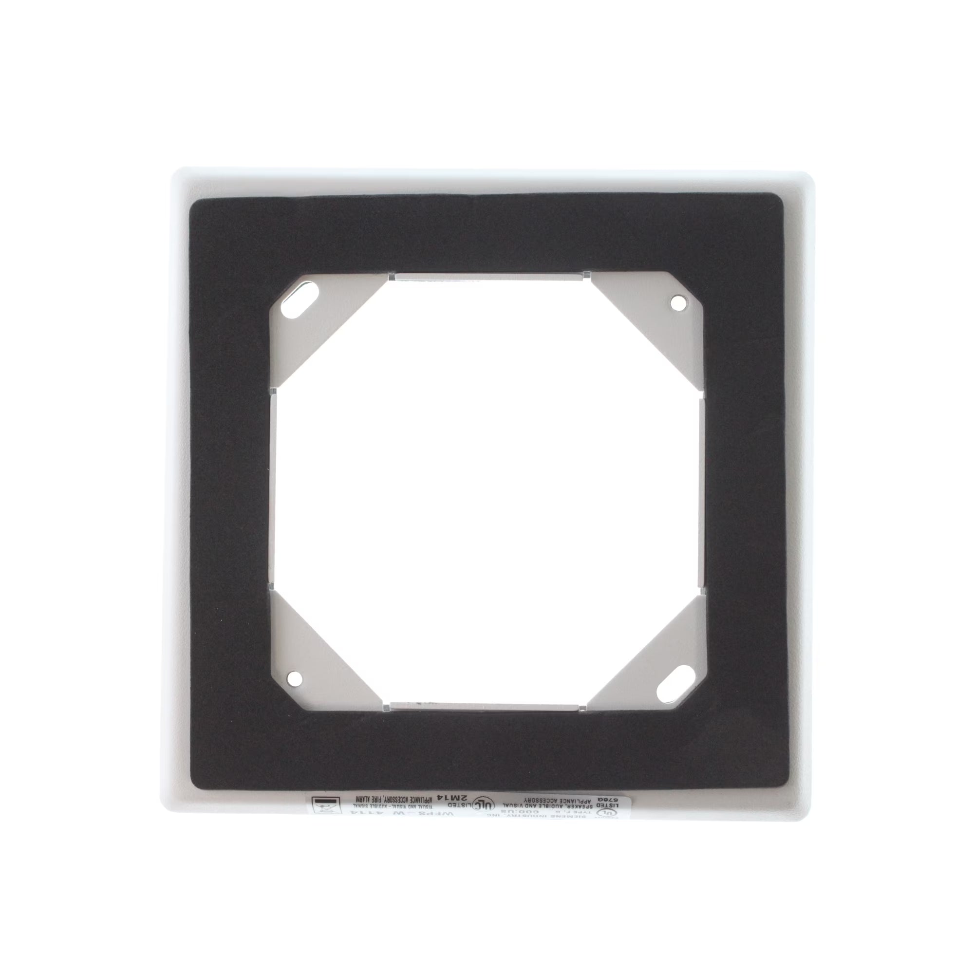 Siemens WFPS-W AS Horn Weatherproof Flush Plate White - PGT Electrical Supplies