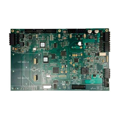 Gamewell-FCI INI-VGX fire alarm voice gateway with digital audio transponder, used for emergency communication systems.