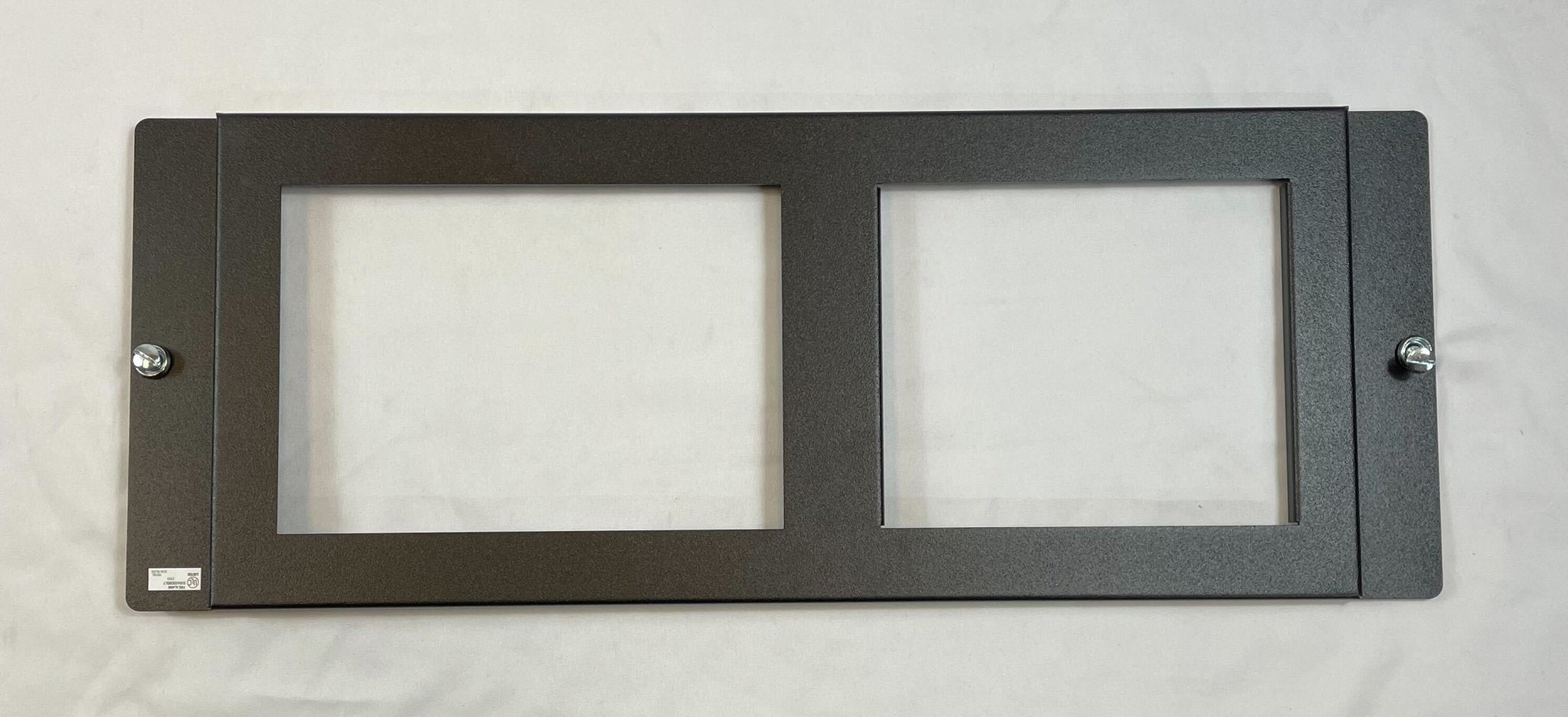 Notifier DPA-1 Dual Phone Amplifier Module for voice systems, shown mounted on a dress panel with control buttons.