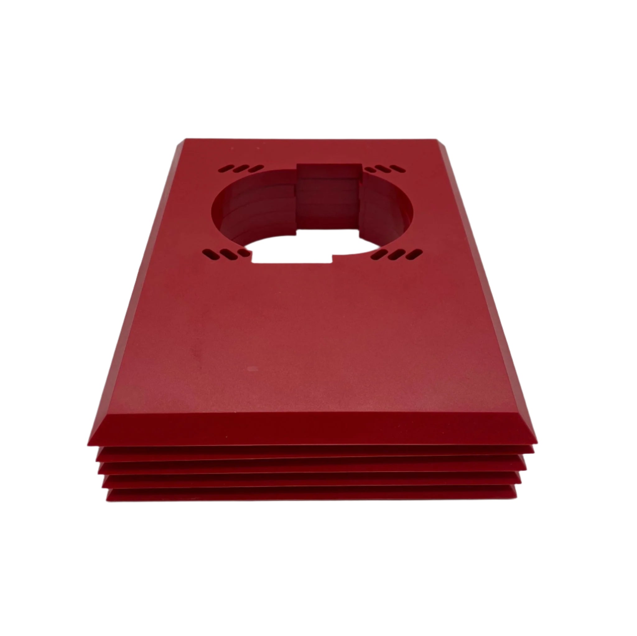 System Sensor RFP Retrofit Plate for Wall Mount Speaker Strobe, 5-Pack, Red - PGT Electrical Supplies